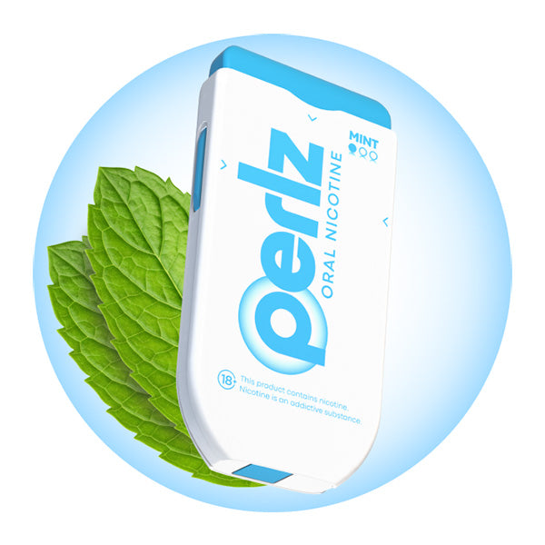 Perlz Mint dispenser in moderate strength in a bubble