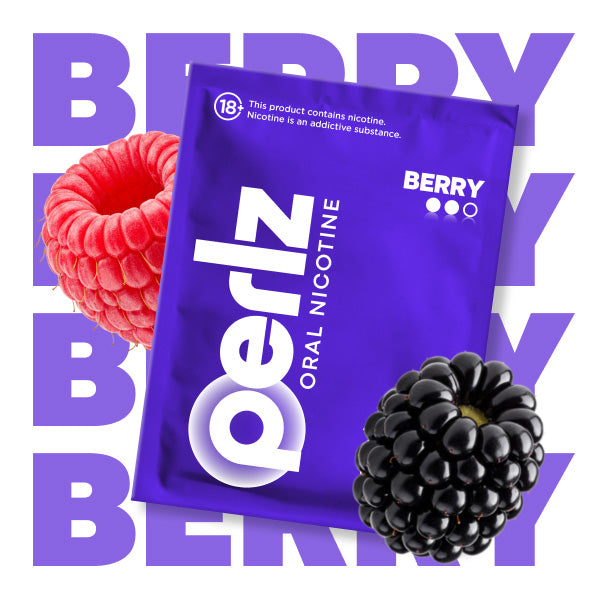 Perlz berry sachet with berries